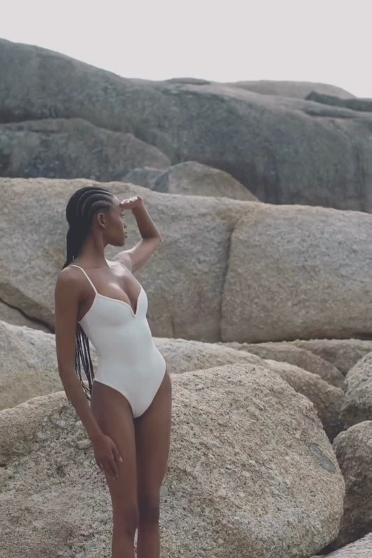 Angèle One Piece, Crème